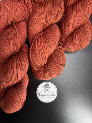 Flora пряжа KnitPro тёмная марена